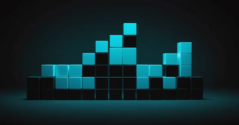 Abstract incremental stacking refactoring blocks representing step-by-step codebase improvement